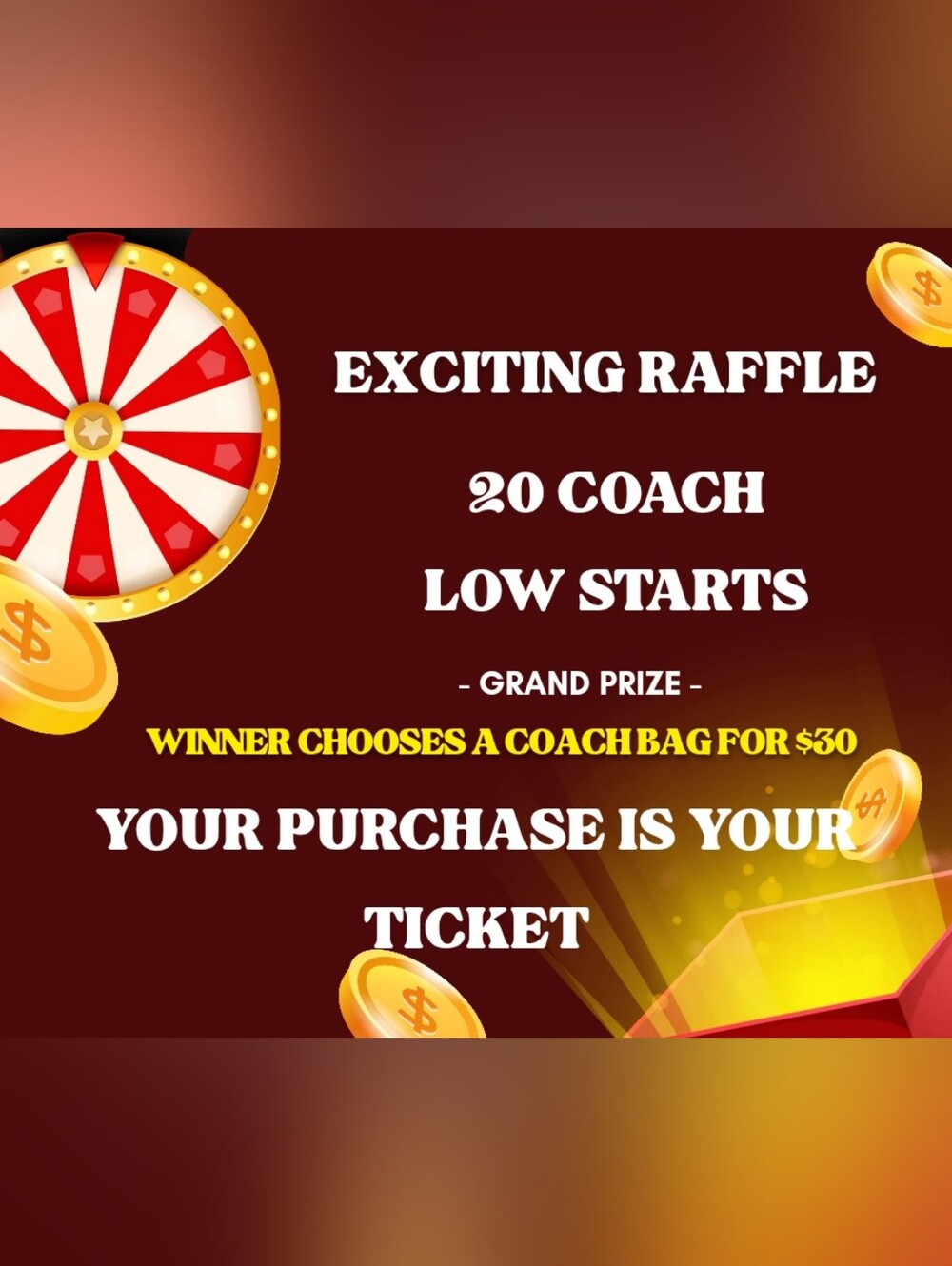 Live Show Going On Now! Lots Of Coach Of Course - Picture 4 of 16